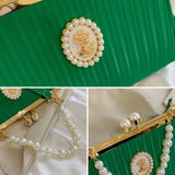 Pearl Wedding Evening Bag for Women Banquet Handbags Lady Crossbody Bags