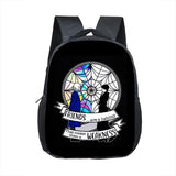 Wednesday Addams Backpack for Kids Nevermore Academy School Bags