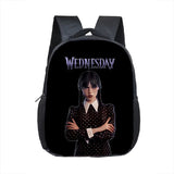 Wednesday Addams Backpack for Kids Nevermore Academy School Bags