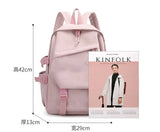 Wednesday Addams School Backpack Bag for Women Teenage Girl