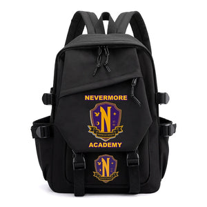 Wednesday Addams School Backpack Bag for Women Teenage Girl