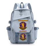 Wednesday Addams School Backpack Bag for Women Teenage Girl