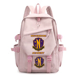 Wednesday Addams School Backpack Bag for Women Teenage Girl