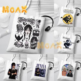 Wednesday Addams Shopping Bag Nevermore Academy Tote
