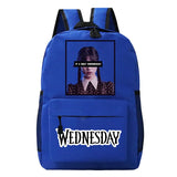 Wednesday Harajuku Student Schoolbags It's Wednesday Print