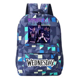 Wednesday Schoolbags Teenager School Bag Travel Backpacks Boys Girls High-capaci