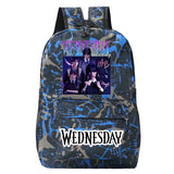 Wednesday Schoolbags Teenager School Bag Travel Backpacks Boys Girls High-capaci