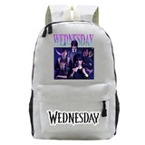 Wednesday Schoolbags Teenager School Bag Travel Backpacks Boys Girls High-capaci