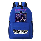 Wednesday Schoolbags Teenager School Bag Travel Backpacks Boys Girls High-capaci
