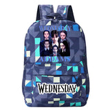 Wednesday Teenager Backpacks Schoolbag Addams Wednesday Backpacks