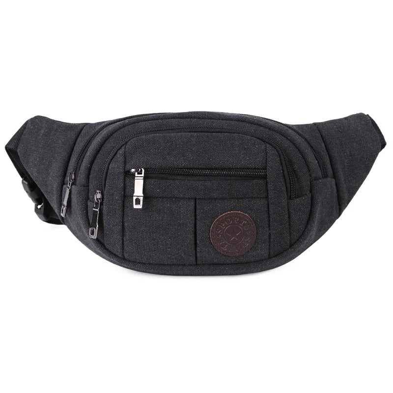 Weduoduo Fanny Pack Men Waist Bags for Travel Security Wallet Purse
