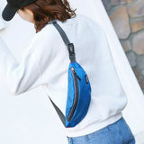 Colorful Waistbag Waterproof Zipper Pouch Unisex Fanny Pack