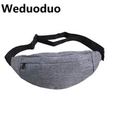 Weduoduo High Quality Waist Pack Fanny Pack Belt Bag Phone Pouch