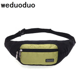 Waist Pack Bag Casual Travel Phone Belt Canvas Fanny Pack Bag