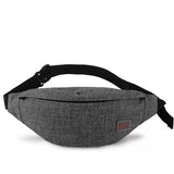 Weduoduo Men Waterproof Waist Bags for Men Cigarette Phone Case Fanny Pack