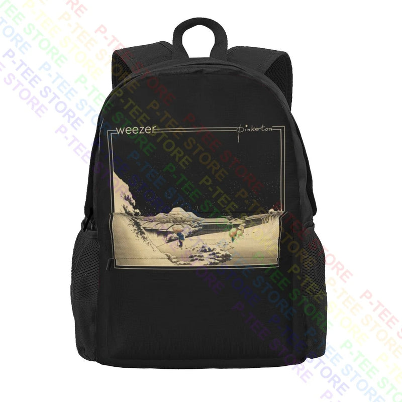 Weezer Pinkerton Large Capacity Backpack Portable Shopping Bag