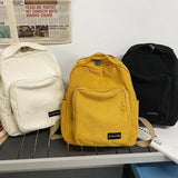 Wehyah Canvas Backpack Female Women School Backpack Purse for Women