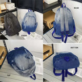 Wehyah Denim School Backpack for Girls Women's Bag Female Backpacks for Women Sc