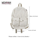 Wehyah Laptop Backpack Women Men School Bags Student Travel Bag ZY004