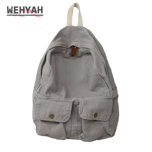 Wehyah Laptop Backpack Women Men School Bags Student Travel Bag ZY004