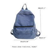 Wehyah School Backpack Woman Bags for Women Backpack Purse Bag Rucksack Demin Sc