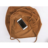 Thick Cordury Casual Tote Bag Handbags Velvet Oversize Clutch Purse Shoulder Bag