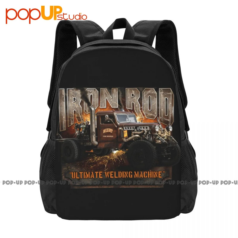 Welderup Garage Hot Rod Car Iron Rod Backpack