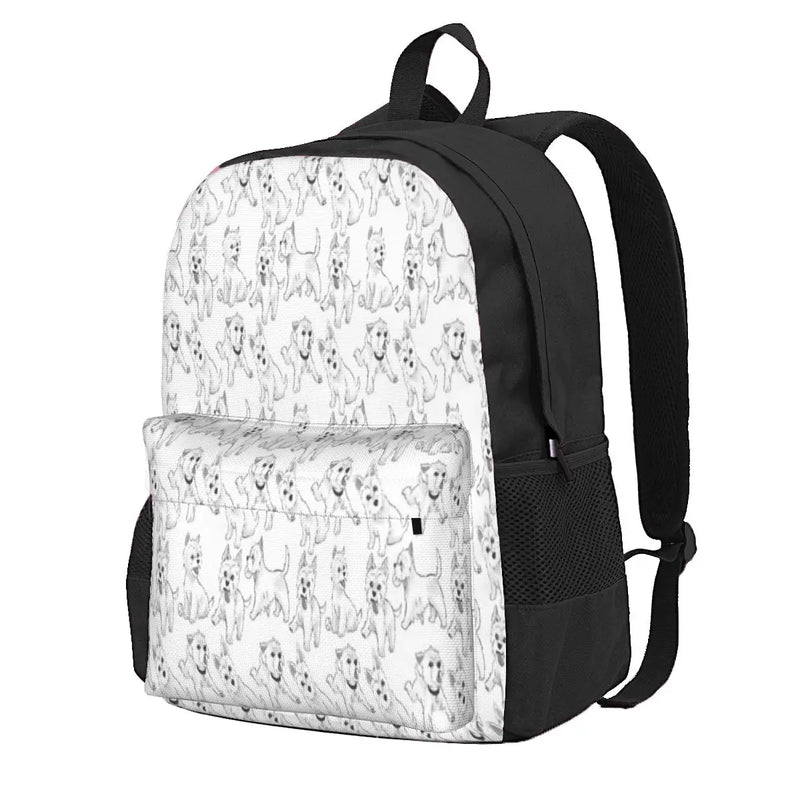 West Highland Terrier Backpack for Men and Women
