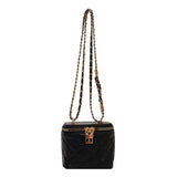 Western Style Women's Shoulder Bag Autumn Diamond Embroidery Crossbody Small Squ