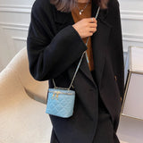 Western Style Women's Shoulder Bag Autumn Diamond Embroidery Crossbody Small Squ