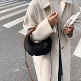 Western Style Women's Canvas Tote Bag for Autumn and Winter