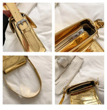 Western Style Bright Face Underarm Bag for Women