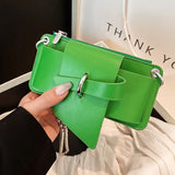 Western Style Mini Shoulder Bag with Chain Strap