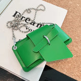 Western Style Mini Shoulder Bag with Chain Strap
