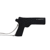3D Pistol Gun Chains Shoulder Bag Women Crossbody Clutch Purse for Girls