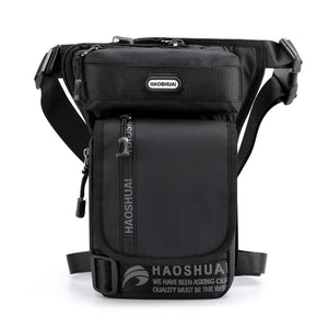 Waterproof Motorcycle Riding Belt Fanny Pack Military Assault Waist Leg Drop Bag
