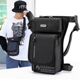 Waterproof Motorcycle Riding Belt Fanny Pack Military Assault Waist Leg Drop Bag