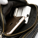 Leather Waist Pack Bag Men Drop Leg Fanny Pack