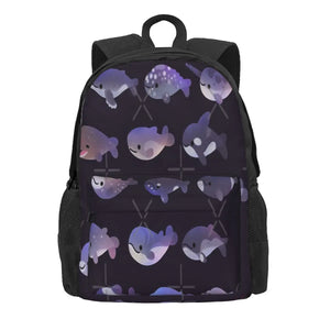 Whale Print Backpacks for Men and Women
