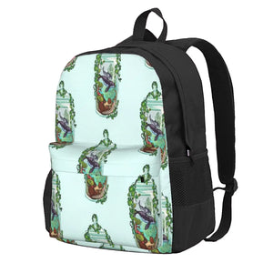 Whale Plant Terrarium Backpack for Men, Women, and Kids