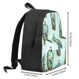 Whale Plant Terrarium Backpack for Men, Women, and Kids