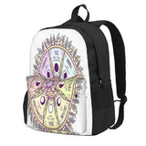 Recycled Wheel Of The Year Backpacks Men's & Women's Bags With Zipper