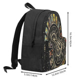 Zodiac Astrology Backpack Men Women Zip Pockets