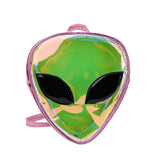 Transparent Jelly Alien Backpack with Pockets