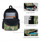 Garden Gnome Riding Snail Backpacks Men's & Women's Bags