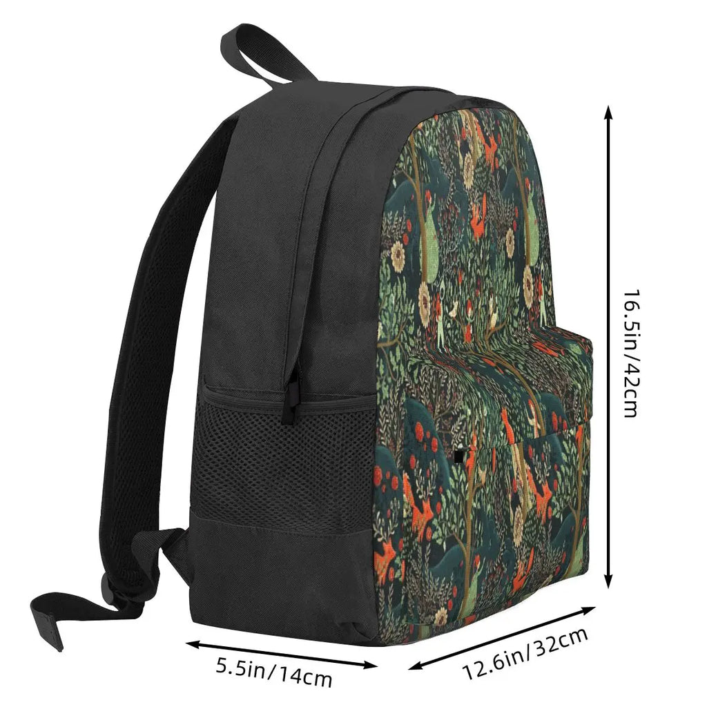Whimsical Wonderland 1 Backpacks Men's & Women's Vintage Travel Bags