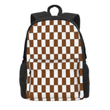 Chocolate Brown Backpacks Men's and Women's School Bag