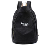 Nylon Women Backpack Anti-Theft Shoulder Bag School Bag Solid School Backapck