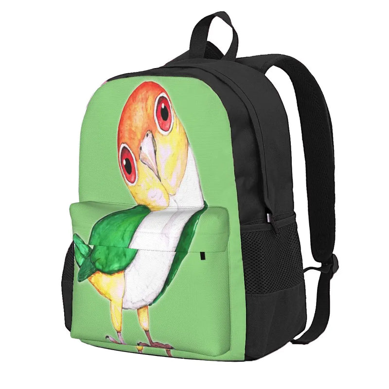 Bellied Caique Backpacks Men Women Travel Backpack Bag