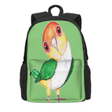 Bellied Caique Backpacks Men Women Travel Backpack Bag
